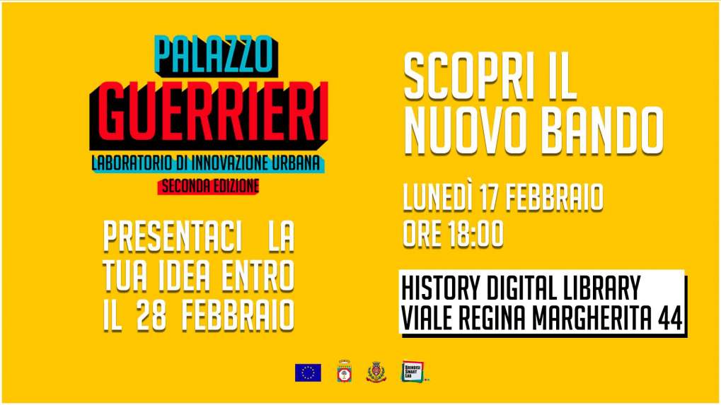 Presentazione Laboratorio di Innovazione Urbana | 17 febbraio 2020